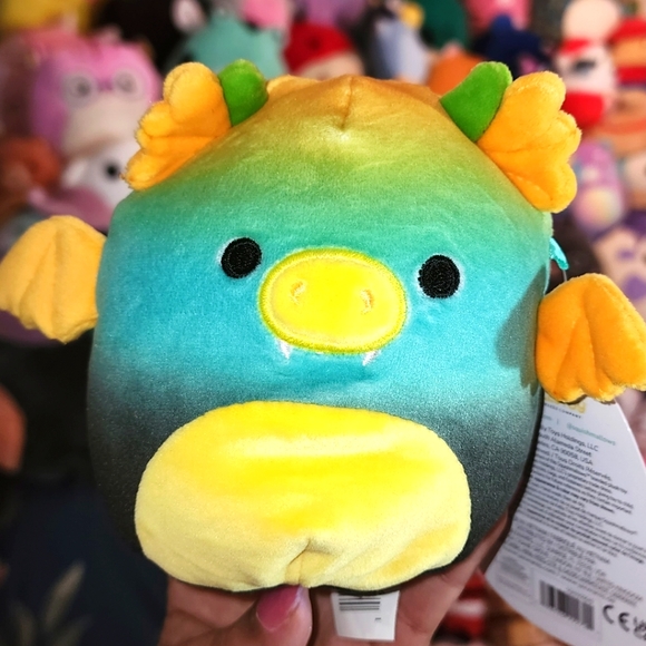🎃 SHAHZAD 🐉 Gargoyle Dragon Halloween 2023 Original Squishmallow by Kelly Toy - Picture 1 of 2